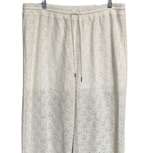 Eyelet Lace Palazzo Pant The Skye’s The Limit